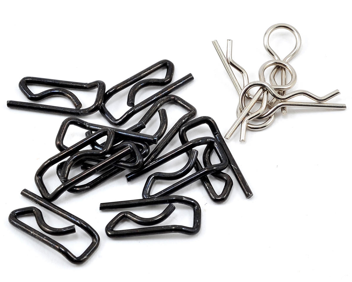 LOS256005 Losi Body Clip Set, 10pcs Large, 4pcs Small, DBXL 2.0 Losi