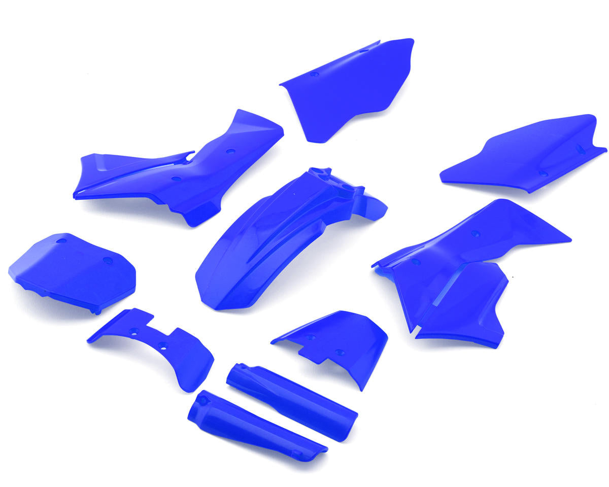 LOS260001 Losi Blue Plastics with Wraps, ProMoto-MX Losi