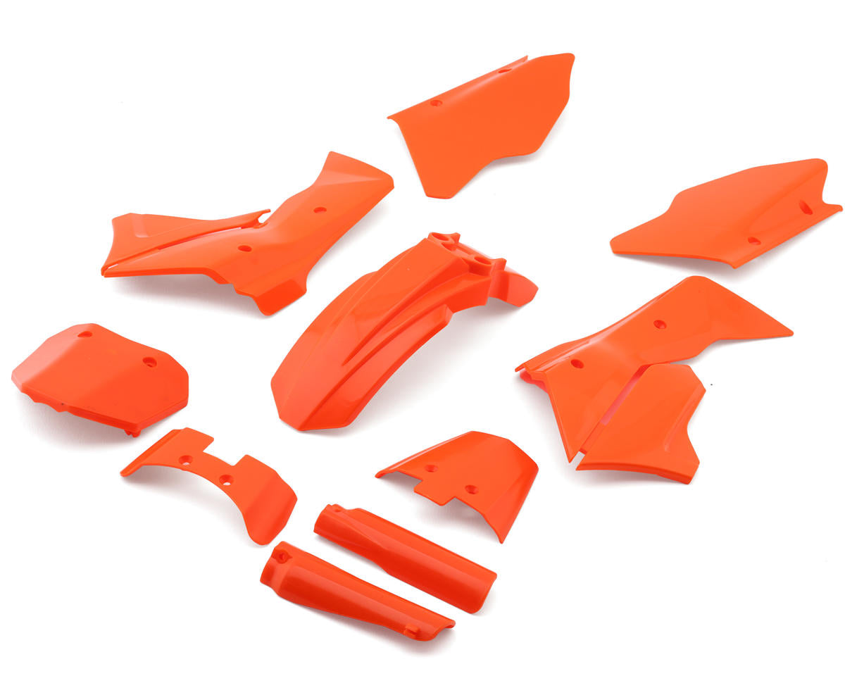 LOS260004 Losi Orange Plastics with Wraps, ProMoto-MX Losi