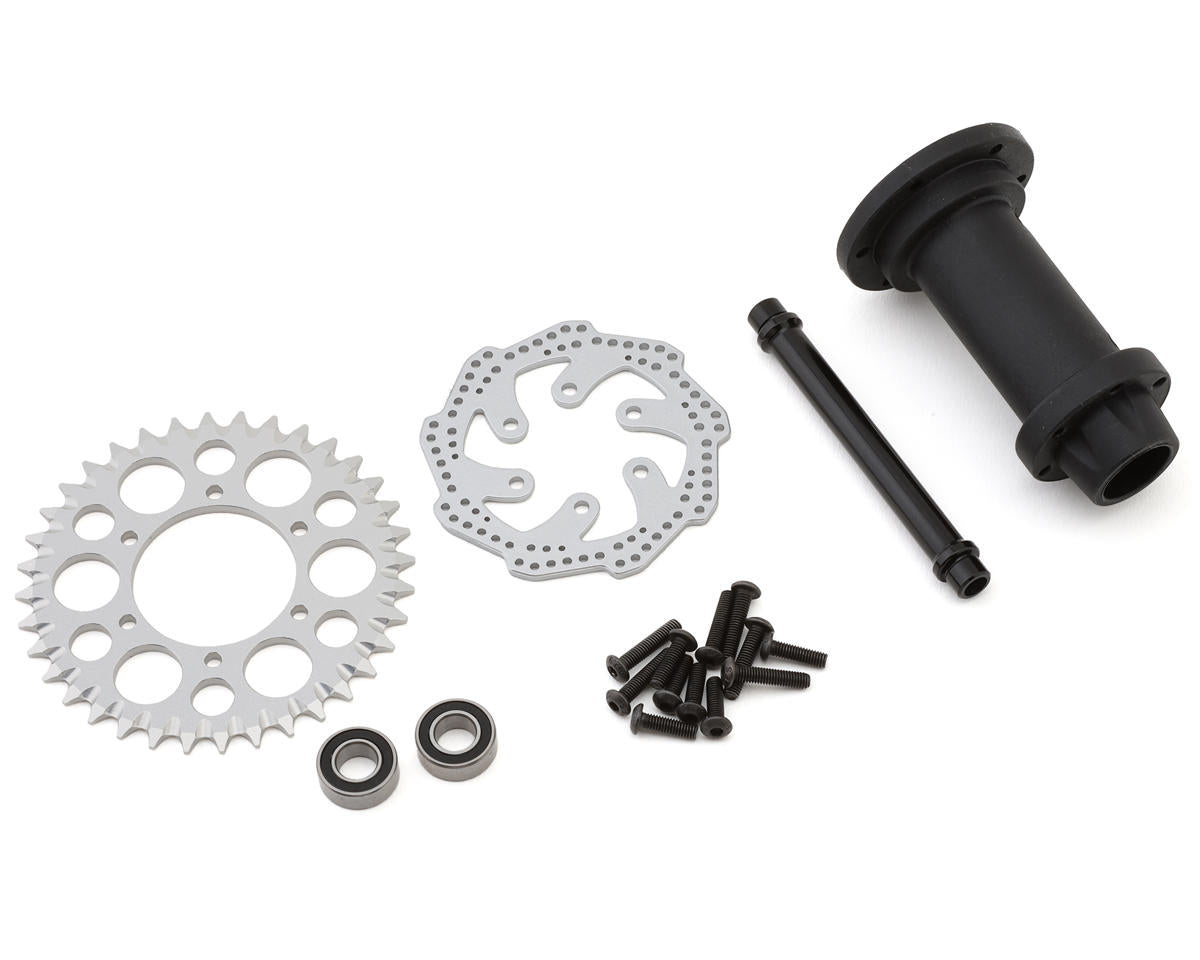 LOS262014 Losi Complete Rear Hub Assembly, ProMoto-MX Losi