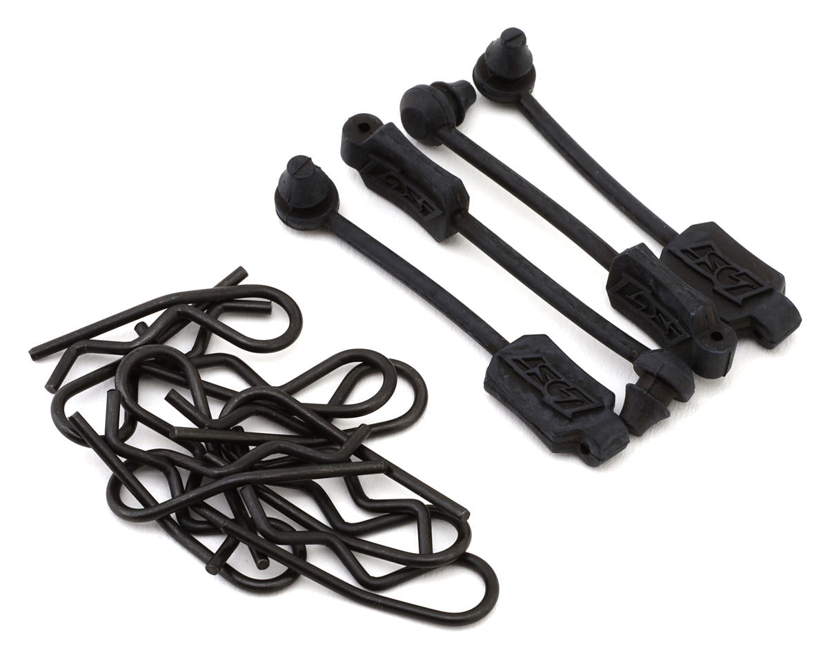 LOS266000 Losi 10pc Body Clip Pack with 4pc Clip Leash, ProMoto-MX Losi