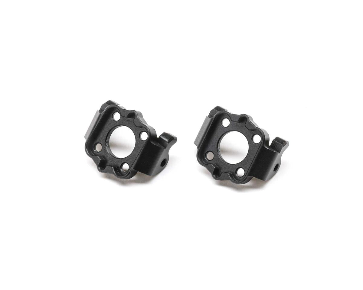 LOS314012 Losi 5-Deg Spindle Carrier Set, Black Aluminium, Mini LMT Losi