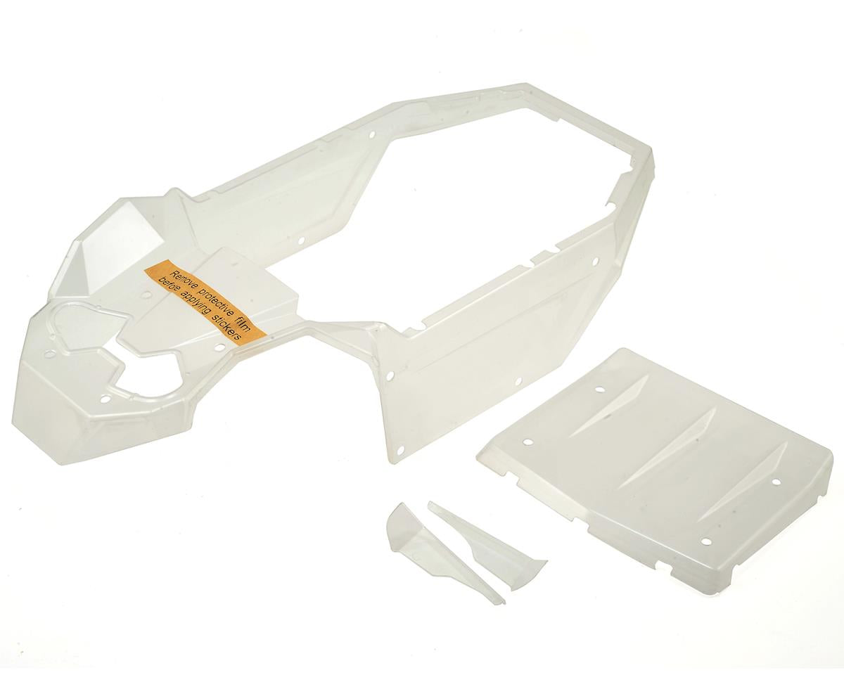 LOS330002 Losi Body Set, Clear- Rock Rey Losi