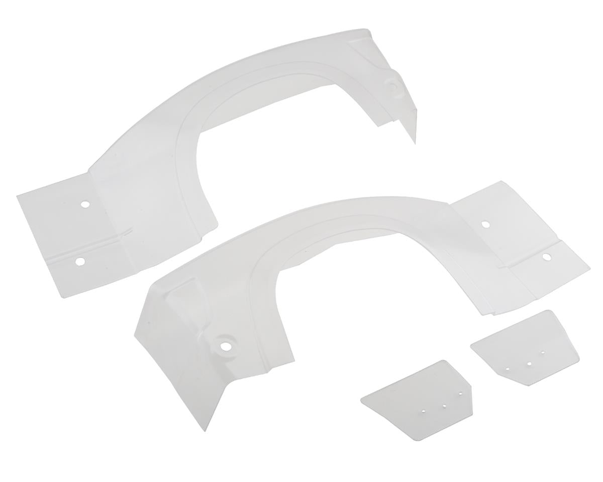 LOS350004 Losi L/R Rear Fender Set, Clear, Super Baja Rey Losi