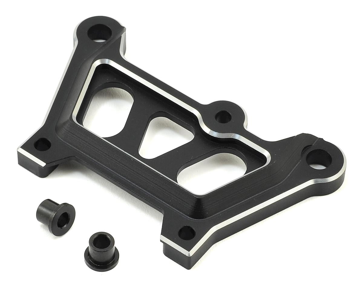 LOS351008 Losi Front Top Plate, Black, Aluminium, DBXL-E Losi