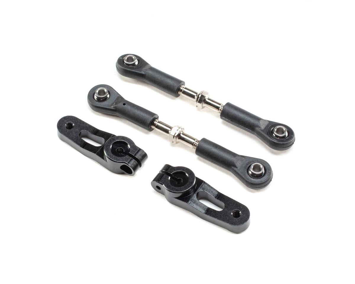 LOS351014 Losi Dual Servo Steering Links, 2pcs, DBXL-E 2.0 Losi