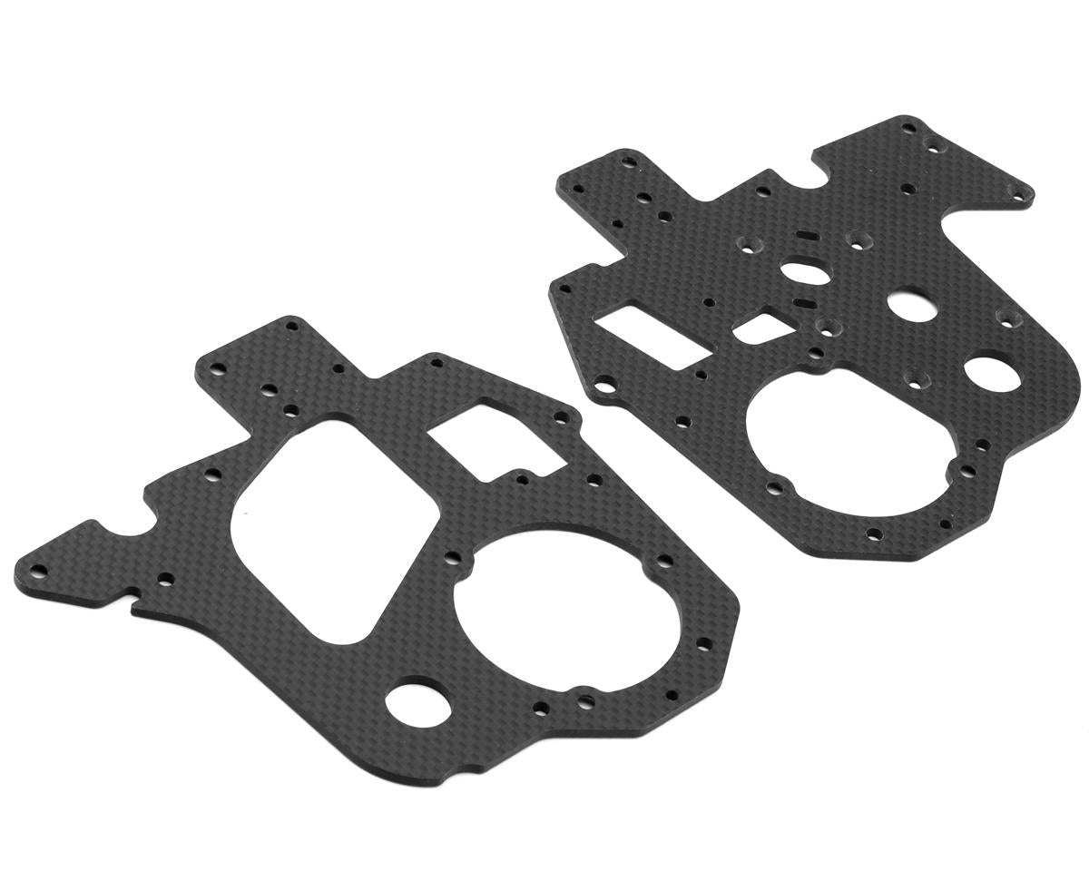 LOS361000 Losi Carbon Chassis Plate Set, ProMoto-MX Losi