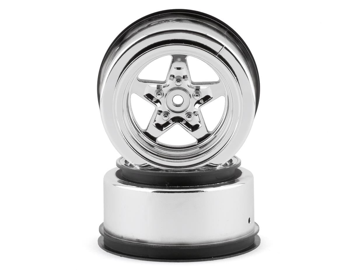 LOS43046 Losi Chrome Rear Wheel, 2pcs, 22S Drag Losi