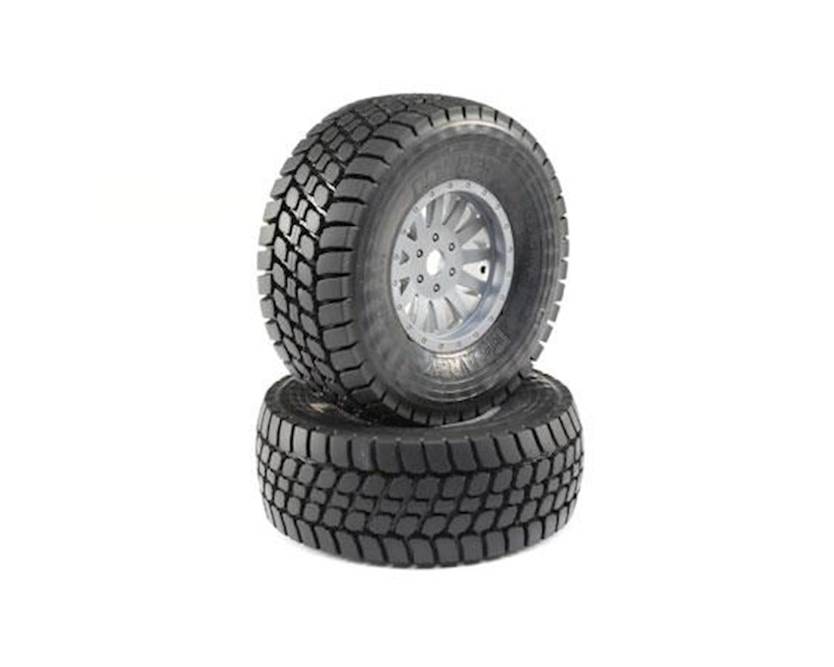 LOS45021 Losi Desert Claw Tire, Mounted (2), Super Baja Rey Losi