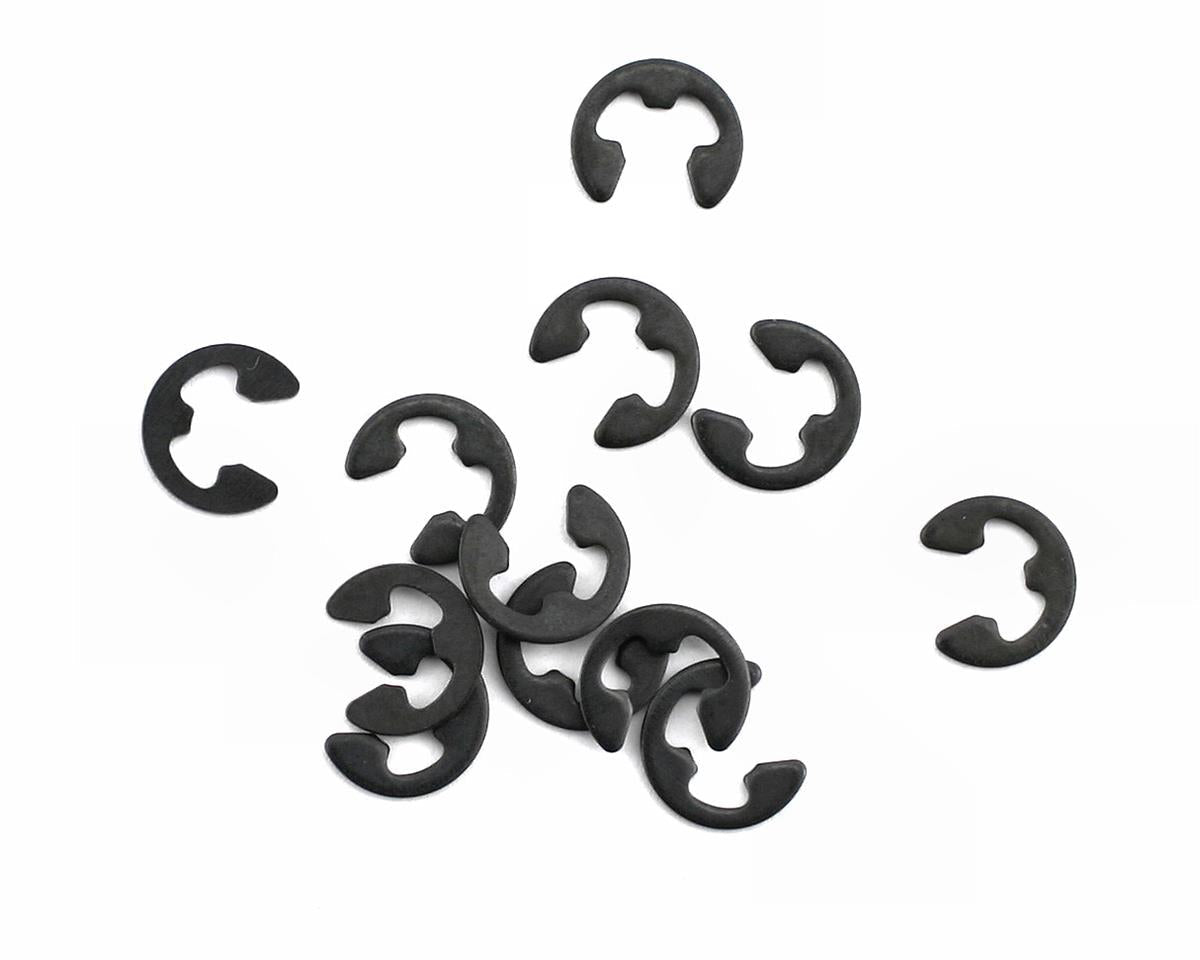 LOSA6106 Losi E-Clips, 4mm (12) Losi