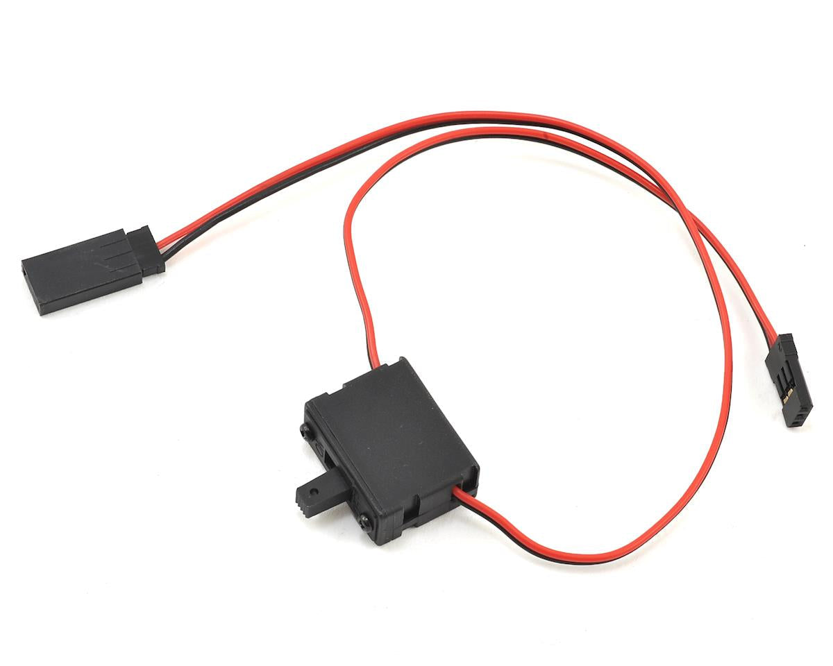 LOSB0897 Losi HD On/Off Switch w/20AWG Wire & Gld Plted Plugs Losi