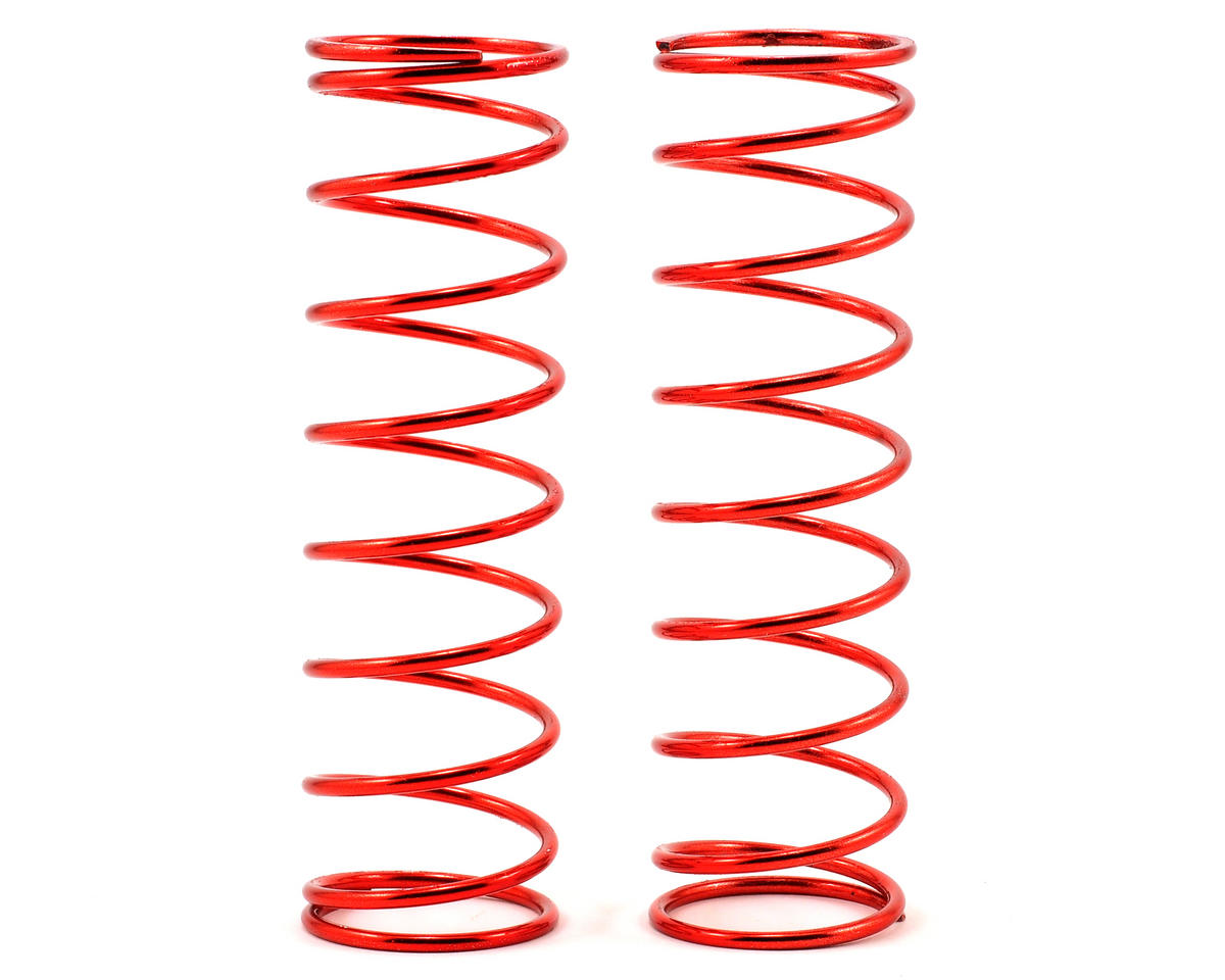 LOSB2971 Losi Rear Springs 9.3lb Rate, Red (2), 5IVE-T Losi