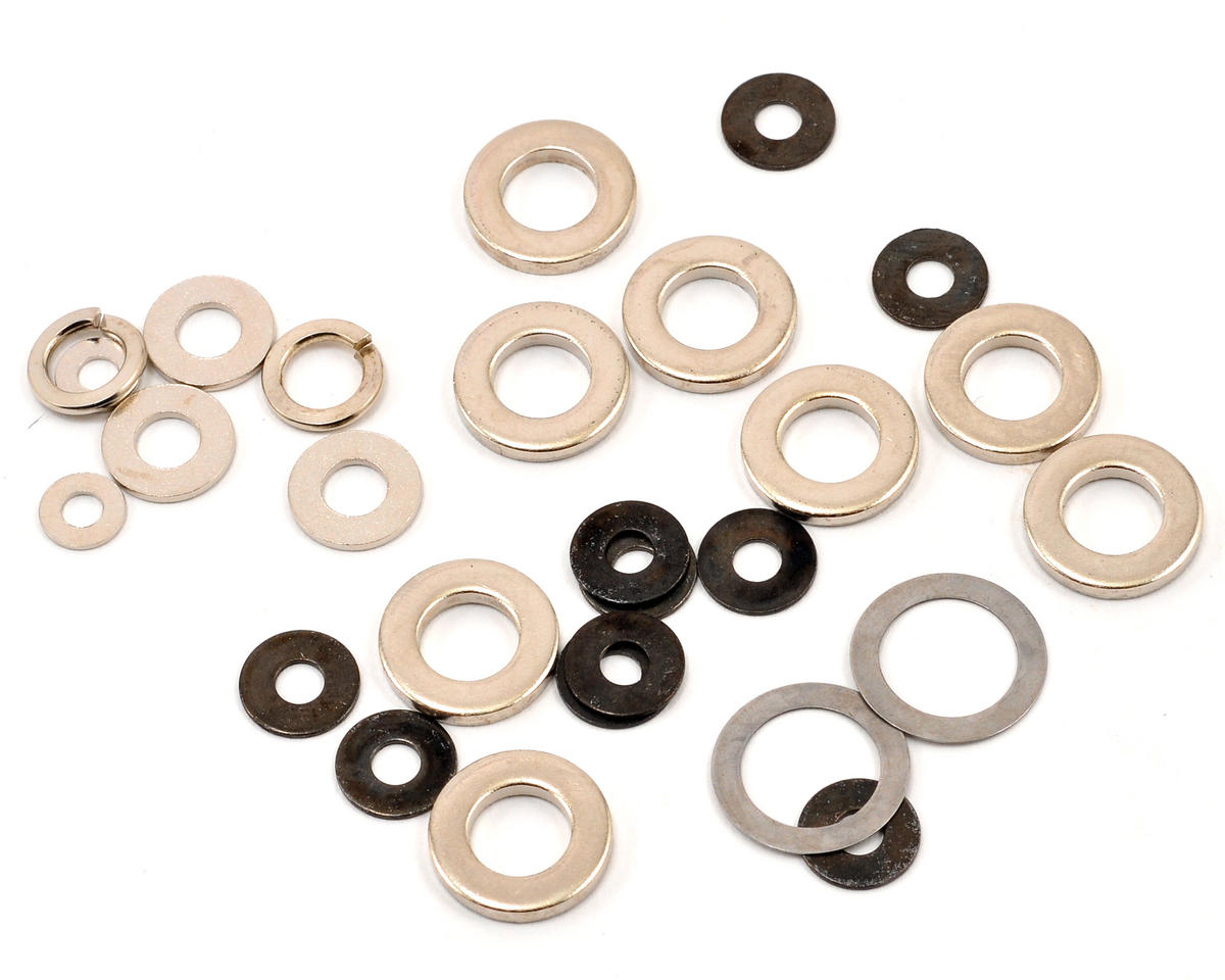 LOSB6535 Losi Washer Assortment, 5 sizes (25), 5IVE-T Losi