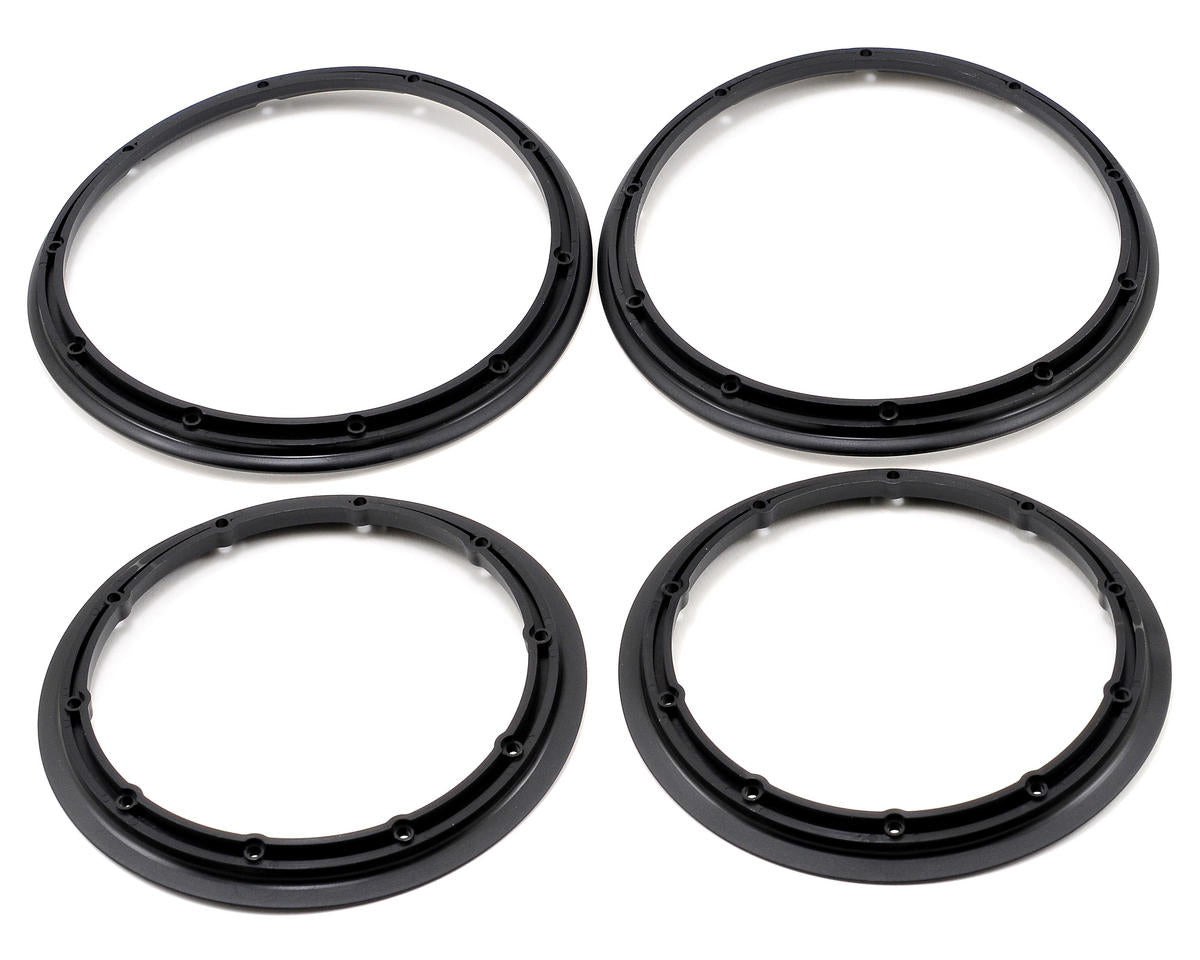 LOSB7028 Losi Beadlock Set, Inner and Outer Black , 2pcs, 5IVE-T Losi