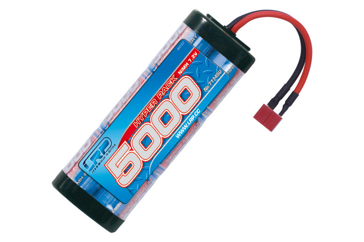 LRP Power Pack 5000mAh - 7.2v - 6 Cell - NiMH Stickpack Battery - Deans Plug