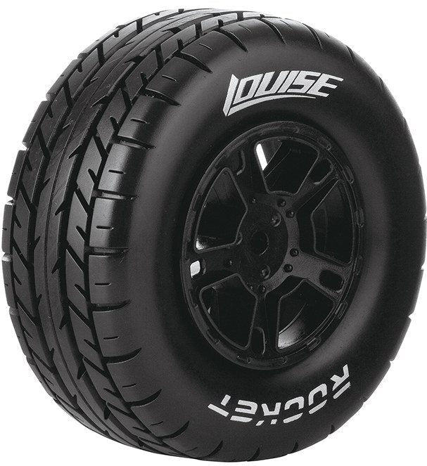 LT3154SB Louise RC Sc-Rocket 1/10 Short Course Tires, Soft, 12, 14 & 17Mm Removable Louise