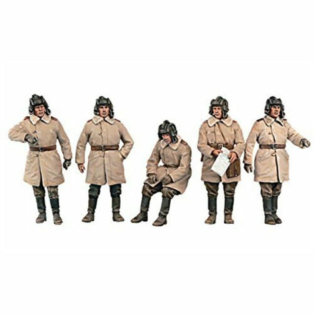 MiniArt 1/35 Soviet Tank Crew(Winter Uniforms)Special Edition Plastic Model Kit MA35244