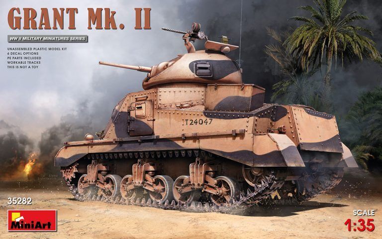 MiniArt 1/35 Grant Mk. II Plastic Model Kit MA35282