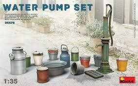 MiniArt 1/35 Water Pump Set Plastic Model Kit