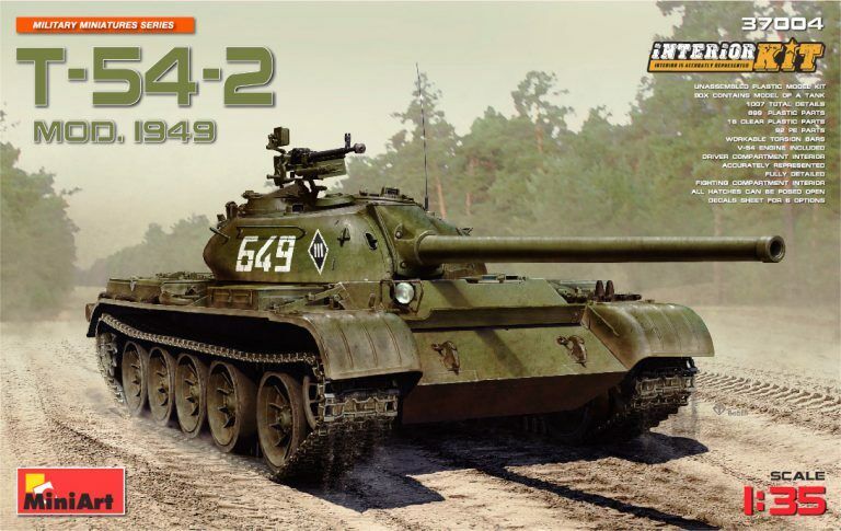 MiniArt 1/35 T-54-2 Mod. 1949 Interior Kit Plastic Model Kit