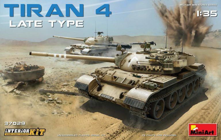 MiniArt 1/35 Tiran 4 Late Type. Interior Kit Plastic Model Kit MA37029
