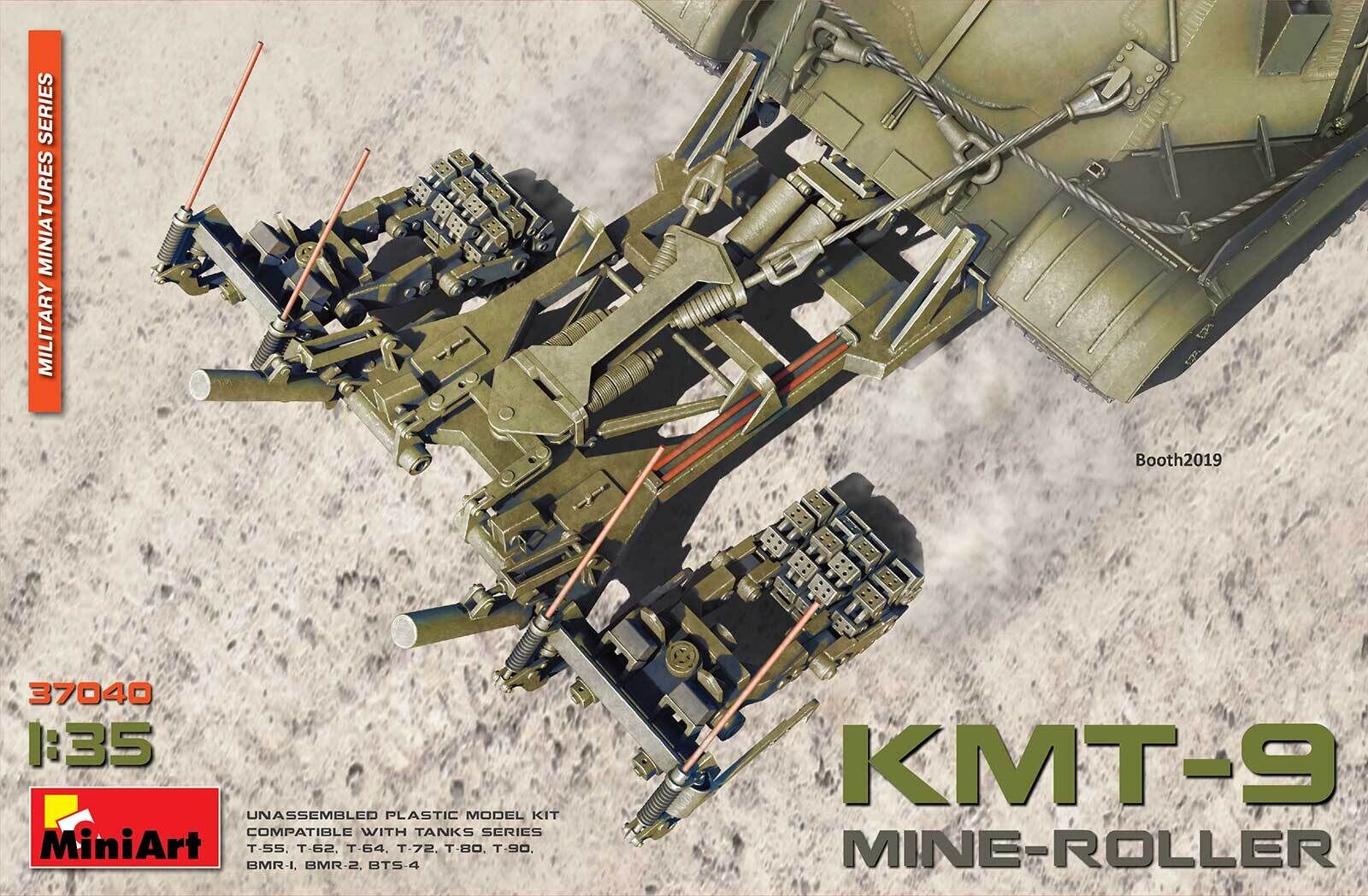 MiniArt 1/35 Mine-Roller KMT-9 Plastic Model Kit