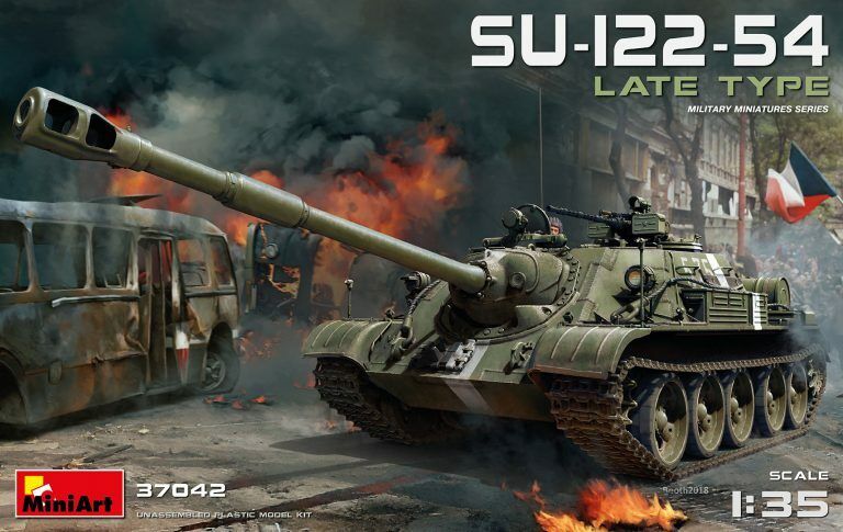 MiniArt 1/35 SU-122-54 Late Type Plastic Model Kit
