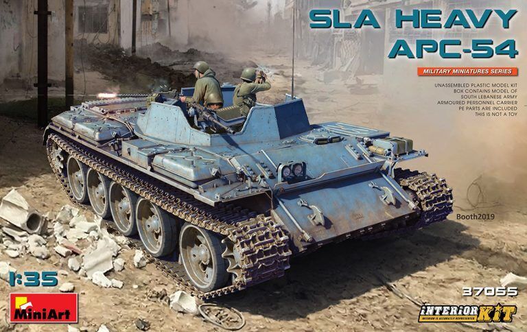 MiniArt 1/35 SLA Heavy APC-54. Interior Kit Plastic Model Kit