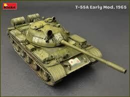 MiniArt 1/35 T-55A Early Mod. 1965 Plastic Model Kit