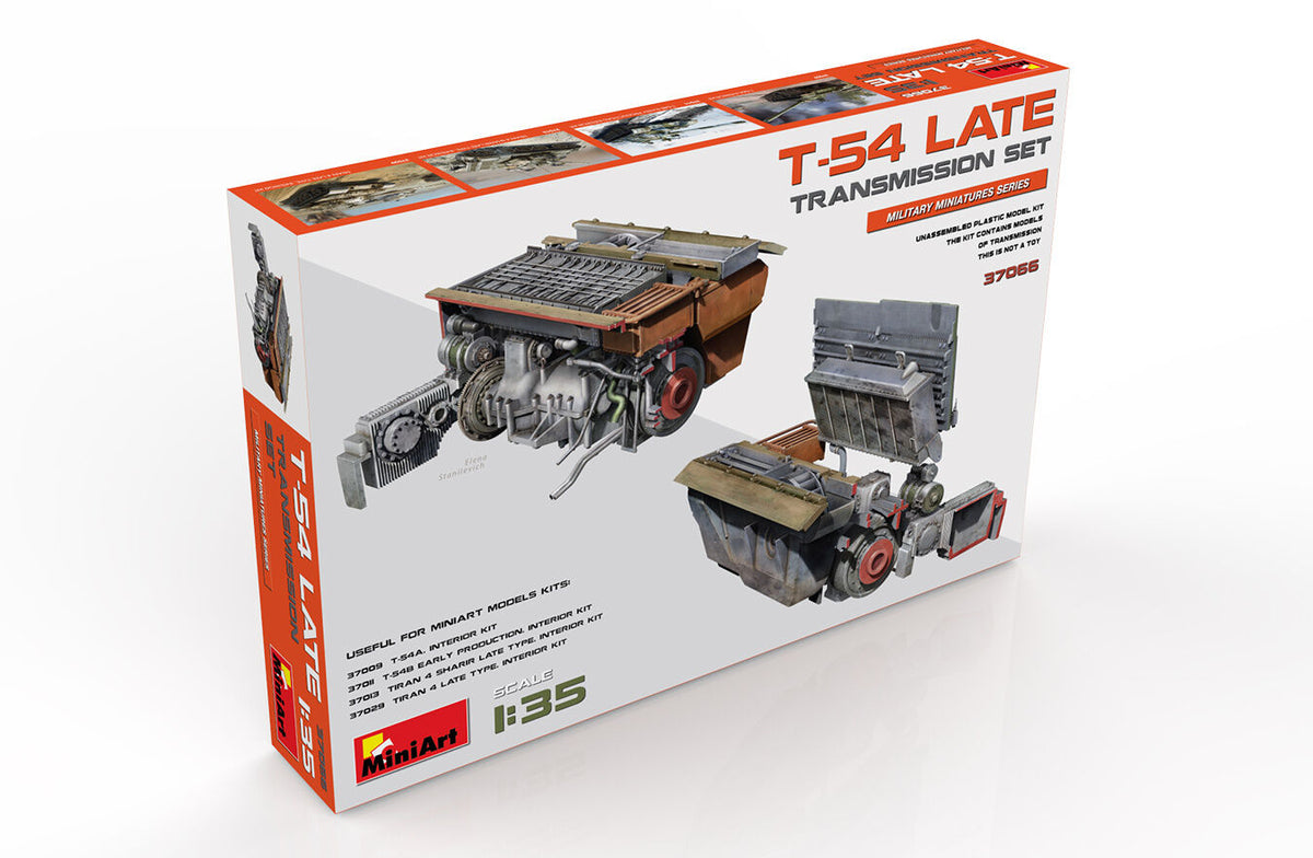 MiniArt 1/35 T-54 Late Transmission Set Plastic Model Kit MA37066