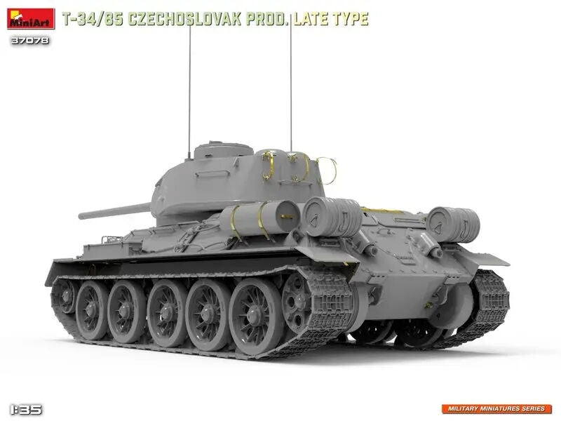MiniArt 1/35 T-34-85 Czechoslovak Prod. Late Type Plastic Model Kit