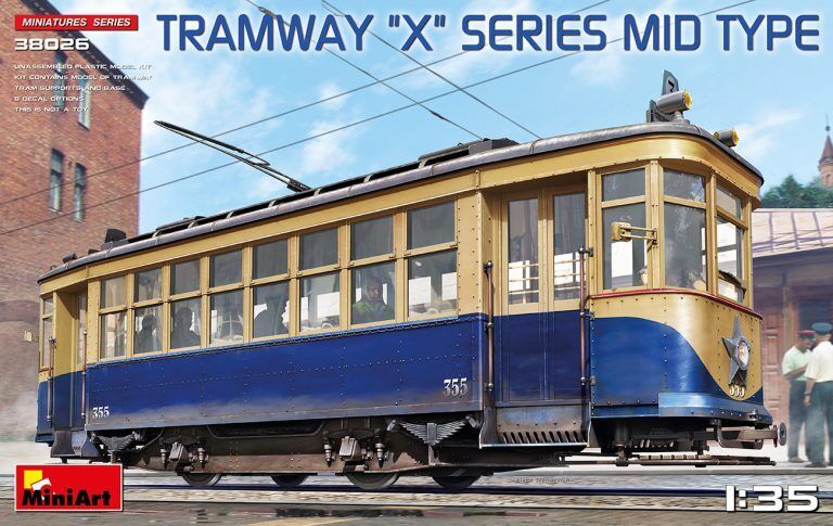 MiniArt 1/35 Tramway X-Series. Mid Type Plastic Model Kit