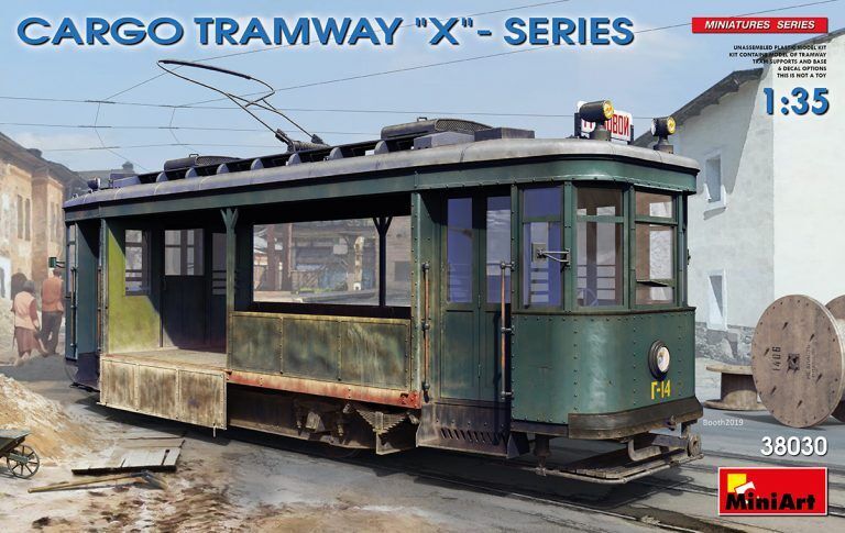 MiniArt 1/35 Cargo Tramway X-Series Plastic Model Kit