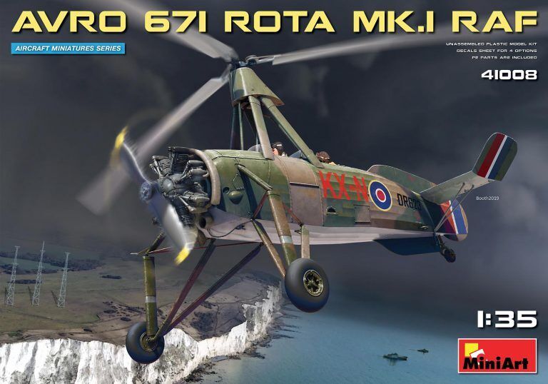 MiniArt 1/35 Avro 671 Rota Mk.I RAF Plastic Model Kit