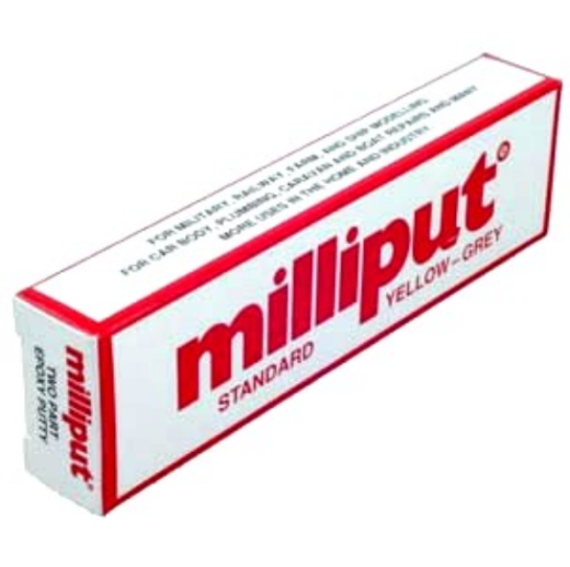 MIL1 Milliput Standard-Grey-Yellow 2 Part Putty Milliput
