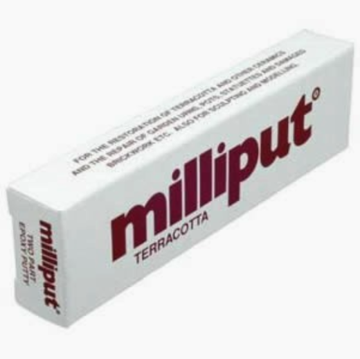 MIL2 Milliput Terracotta 2 Part Putty Milliput