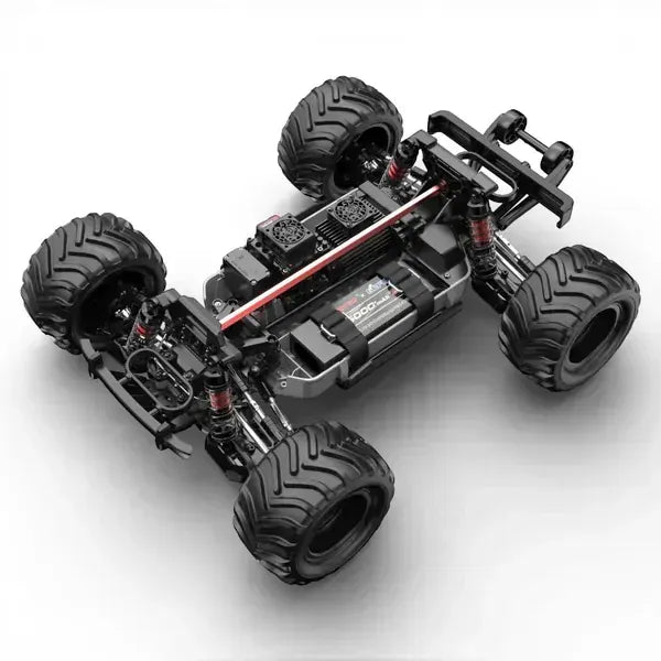 MJX 1/10 HyperGo 4WD Brushless RC Truck (Red) MJX-10210-R