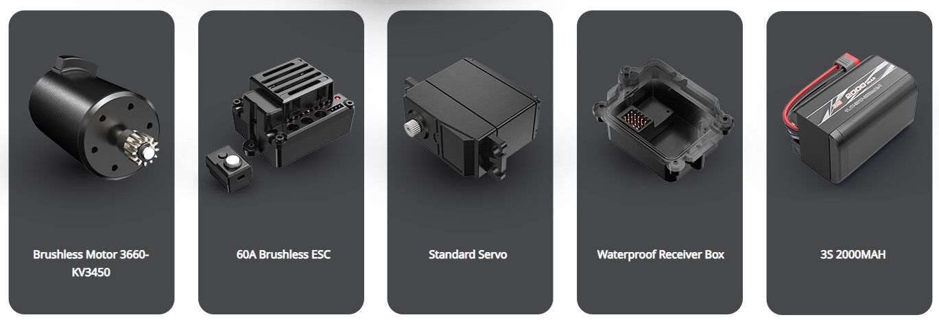 MJX 1/12 Hyper Go 4WD Brushless Off-Road RC Truck 12212