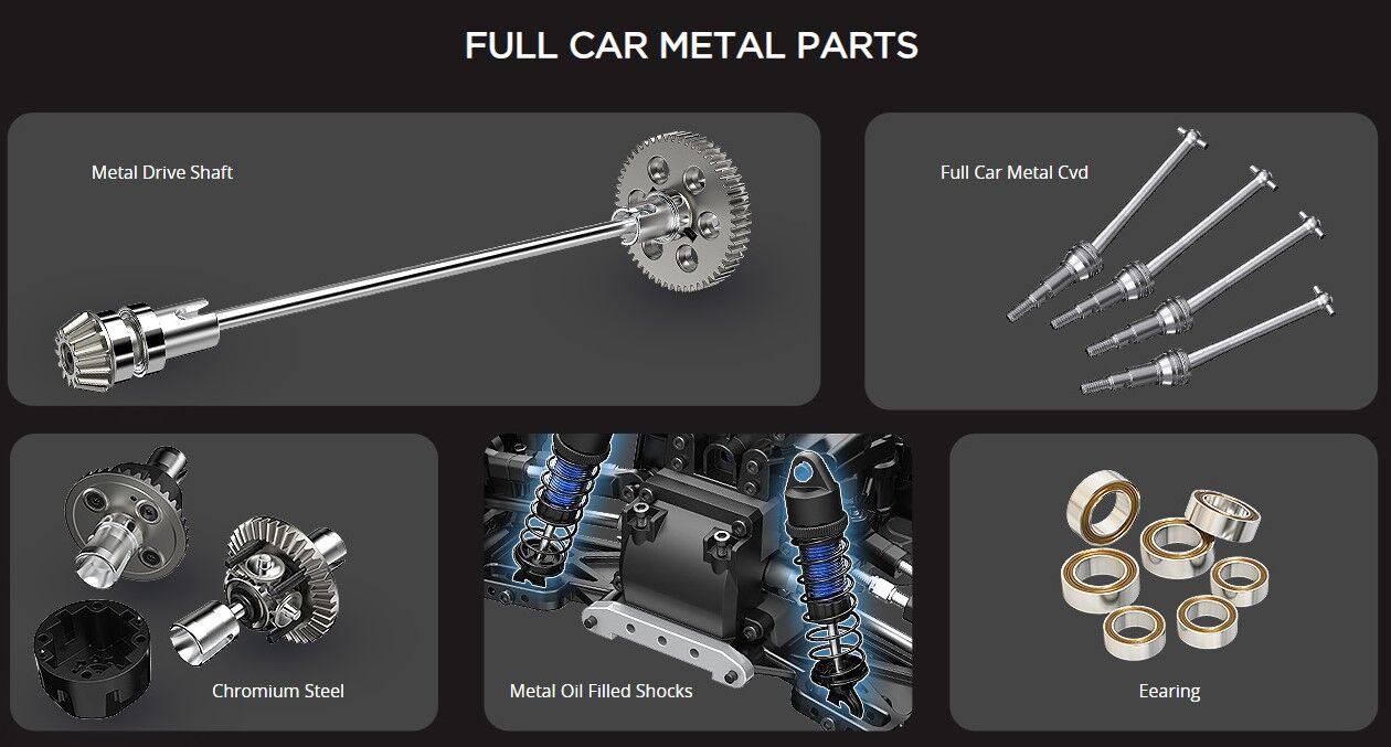 MJX 1/12 Hyper Go 4WD Brushless Off-Road RC Truck 12212