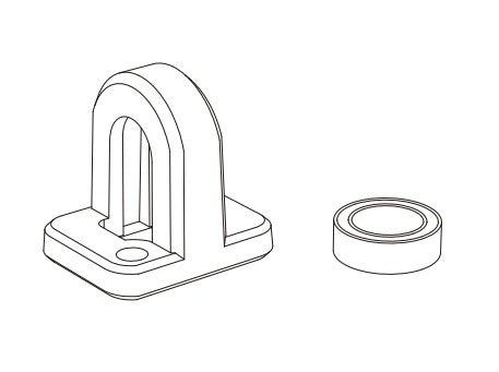 MJXS-1413Q MJX Spindle Support Frame MJX