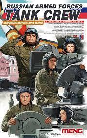 MM-HS-007 Meng 1/35 Russian Armed Forces Tank Crew Plastic Model Kit Meng