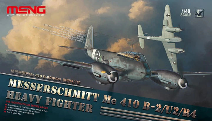 MM-LS-004 Meng 1/48 Messerschmitt Me 410B-2/U2/R4 Heavy Fighter Plastic Model Kit Meng