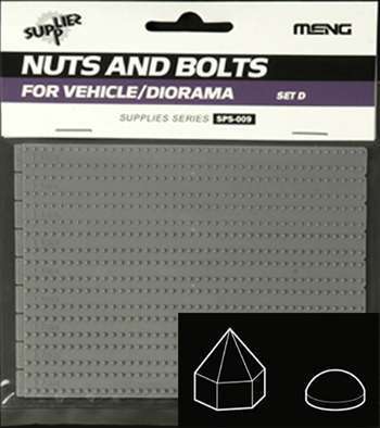 MM-SPS-009 Meng 1/35 Nuts And Bolts For Vehicle/Diorama Set D Meng