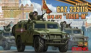 MM-VS-008 Meng 1/35 Russian GAZ 233115 Tiger-M SPN SPV Plastic Model Kit Meng