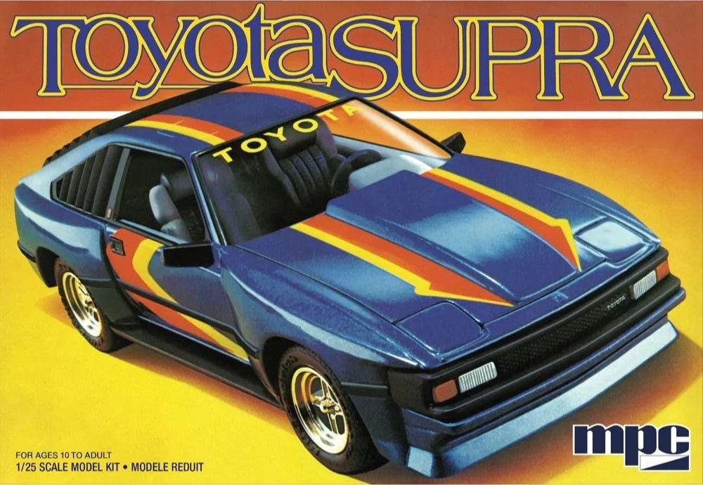 MPC891 MPC 1/25 1983 Toyota Celica Supra Plastic Model Kit MPC