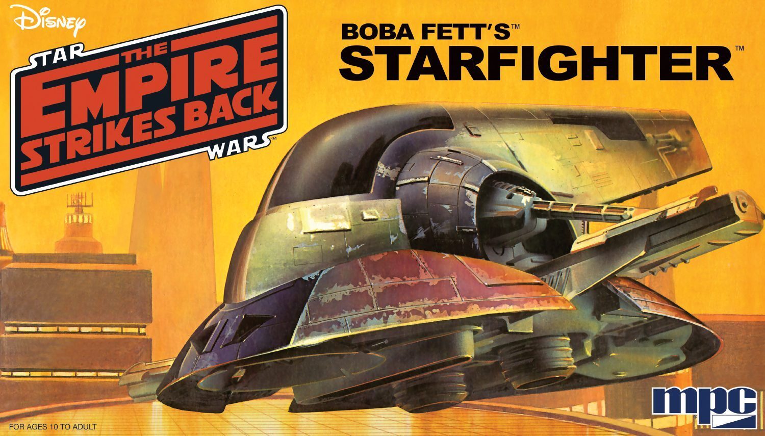 MPC951 MPC 1/85 Star Wars: The Empire Strikes Back Boba Fett's Starfighter Plastic Model Kit MPC