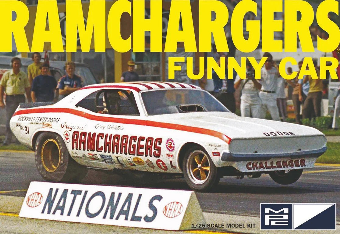 MPC964 MPC 1/25 Ramchargers Dodge Challenger Funny Car Plastic Model Kit MPC
