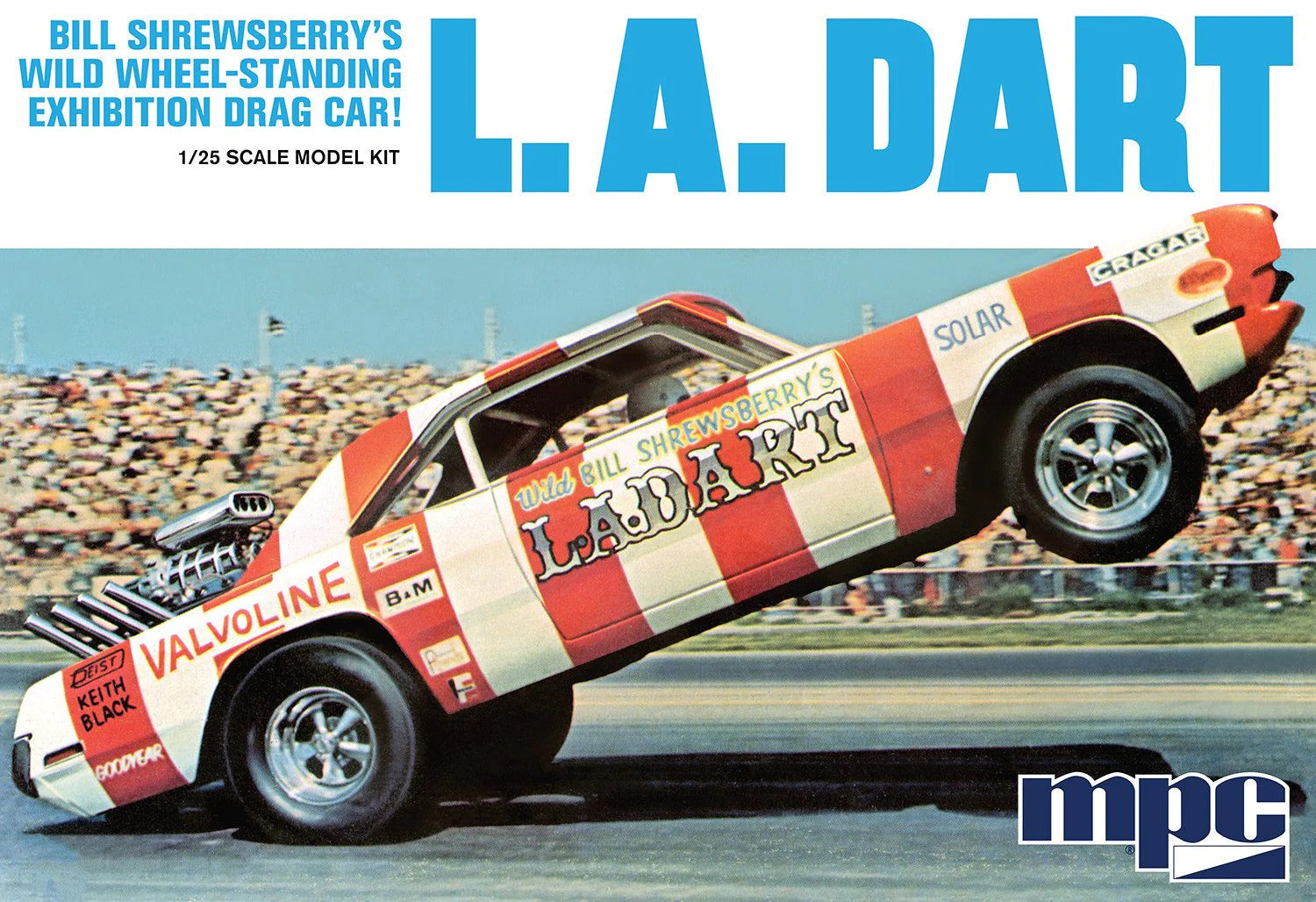 MPC974 MPC 1/25 L.A. Dart Wheelstander Plastic Model Kit MPC