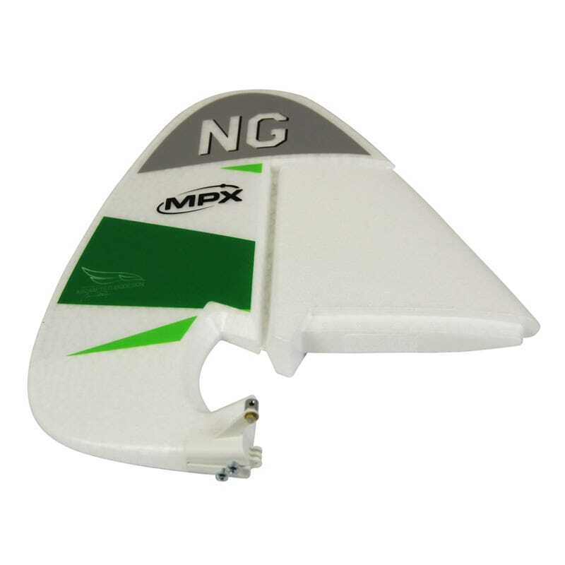 MPX1-01437 Multiplex Vertical Stab with Decal, FunCub NG Multiplex