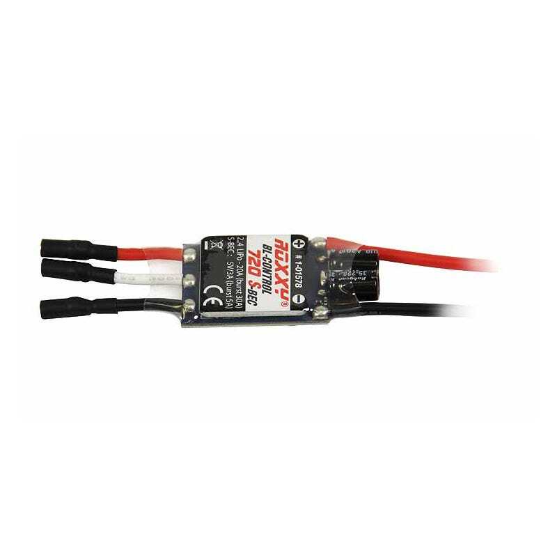MPX1-01578 Multiplex ROXXY 720 S-BEC Brushless ESC, Easy Star 3 Multiplex